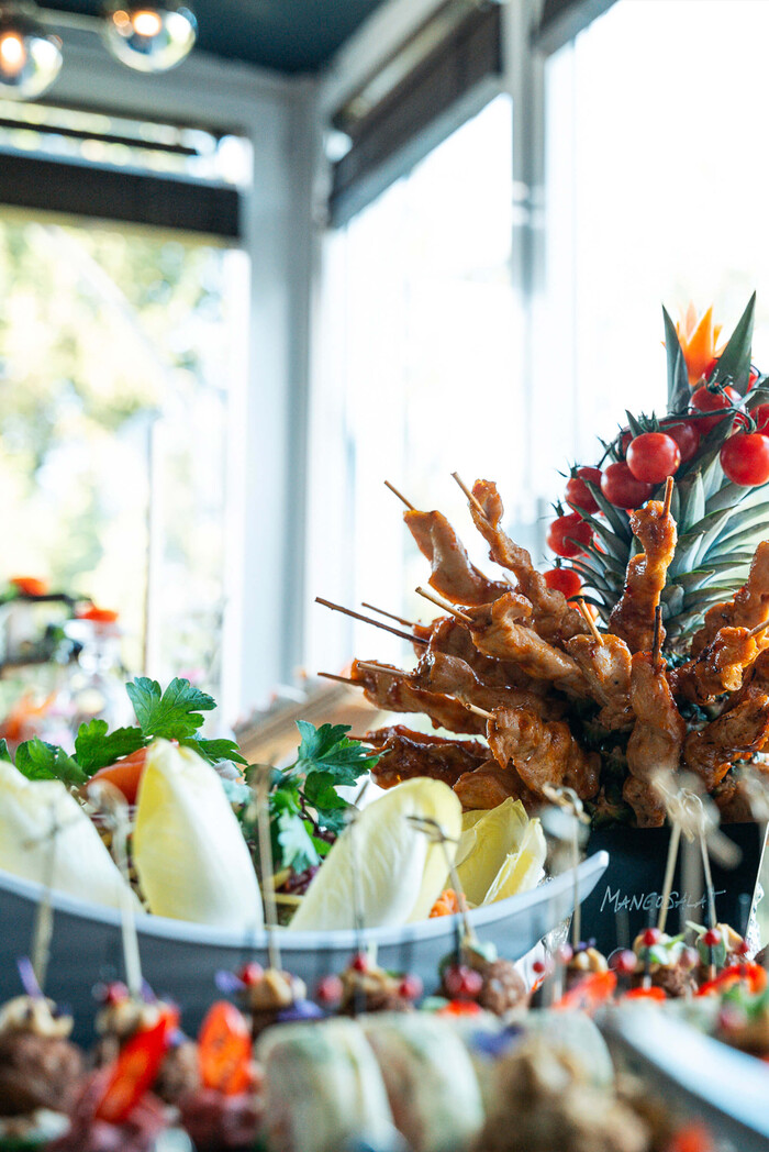 Exklusives Sushi-Catering mit kunstvoller Präsentation im Tiger Room Würzburg